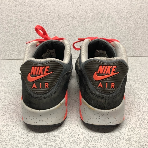 Nike Air Max 90 Premium Pink Safari Mens 700155-006 Size 10 PreOwned - Picture 7 of 12